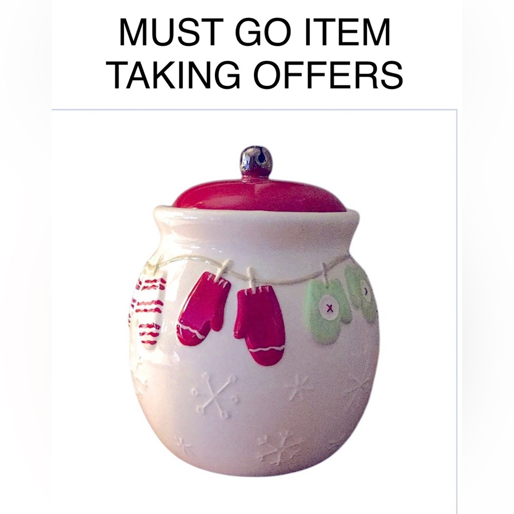 🤍 Hallmark Holiday Cookie Jar
